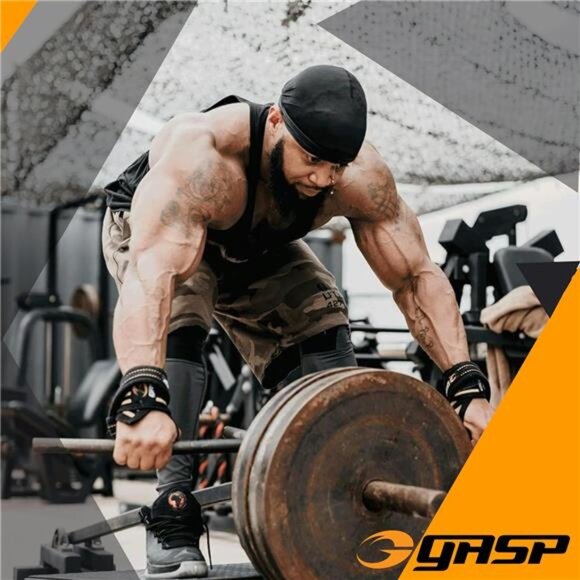 Gym Lifting Straps | 23" Cotton Wrist Straps for Men & Women - Adjustable Size - Picture 5 of 7